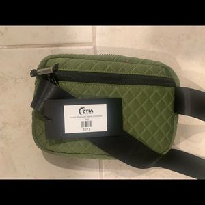 Zyia Forest Diamond Cross Body Bag